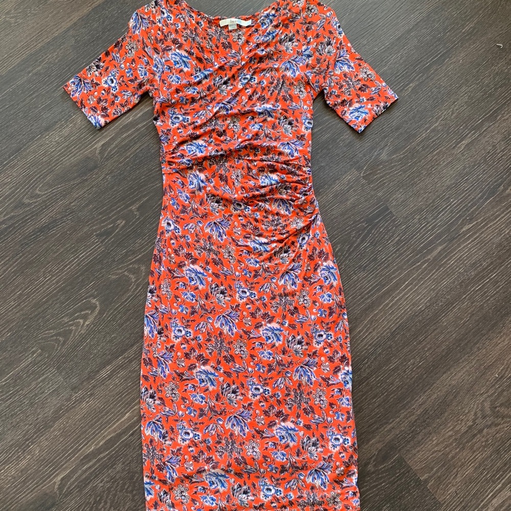 Boden faux-wrap dress